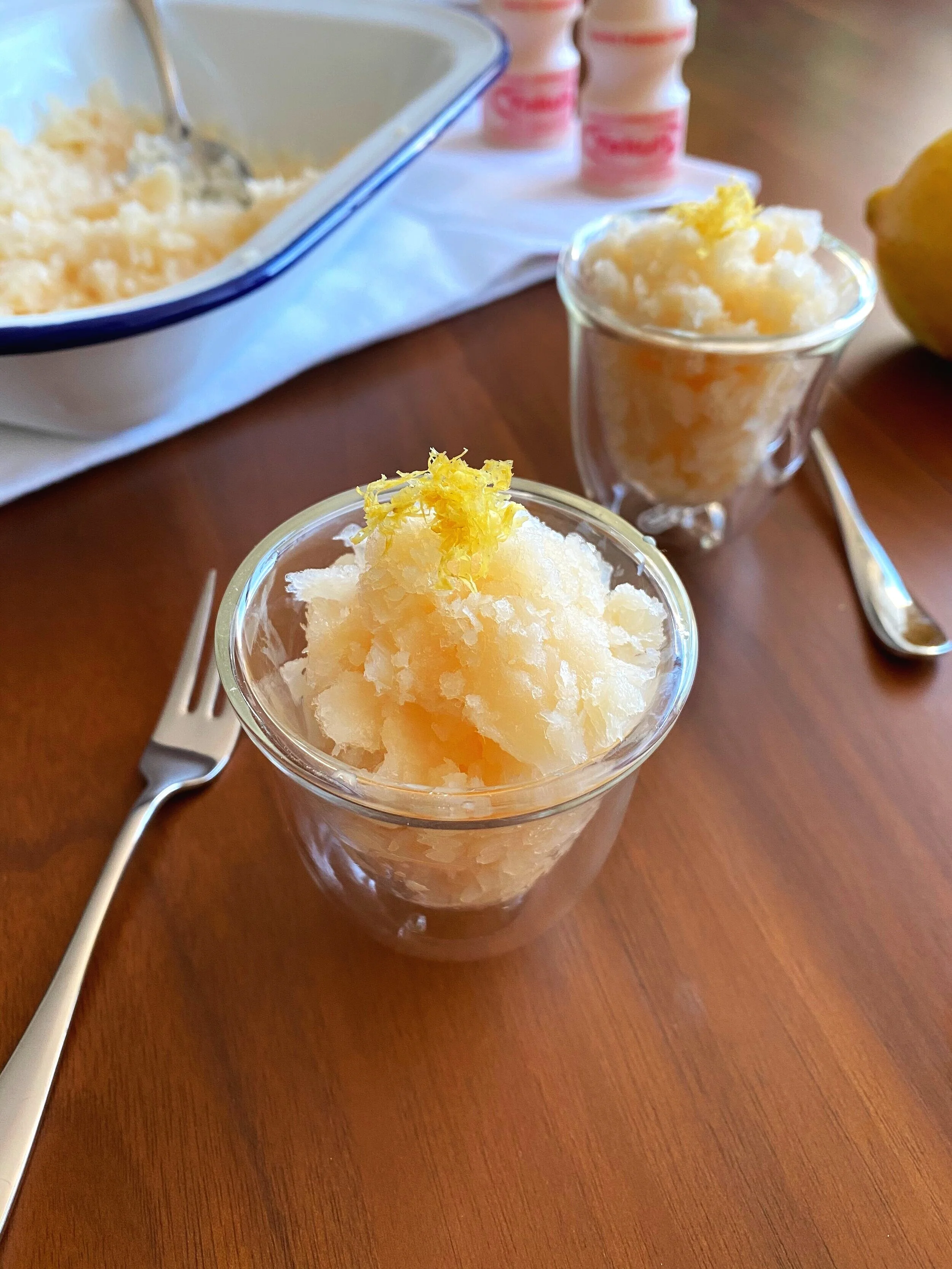 Yakult Granita — Simmer Down With Viv